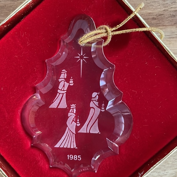 Lenox Holiday Vintage Lenox Christmas Ornament Three Kings 985 In